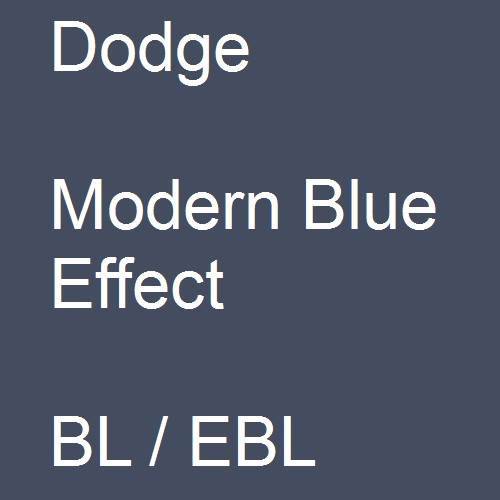 Dodge, Modern Blue Effect, BL / EBL.